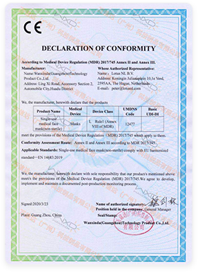 CE Certificate